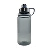 Termo de plástico transparente para agua de 1000 ml (AZUL)