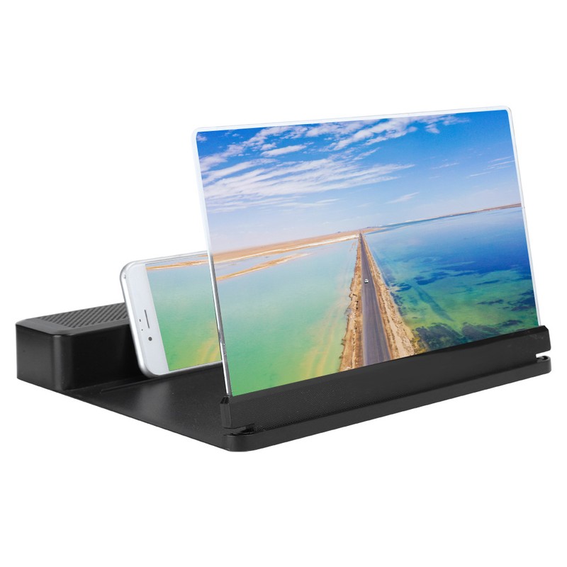 26X 10 Inch Wireless Speaker Mobile Phone Screen Magnifier Bluetooth