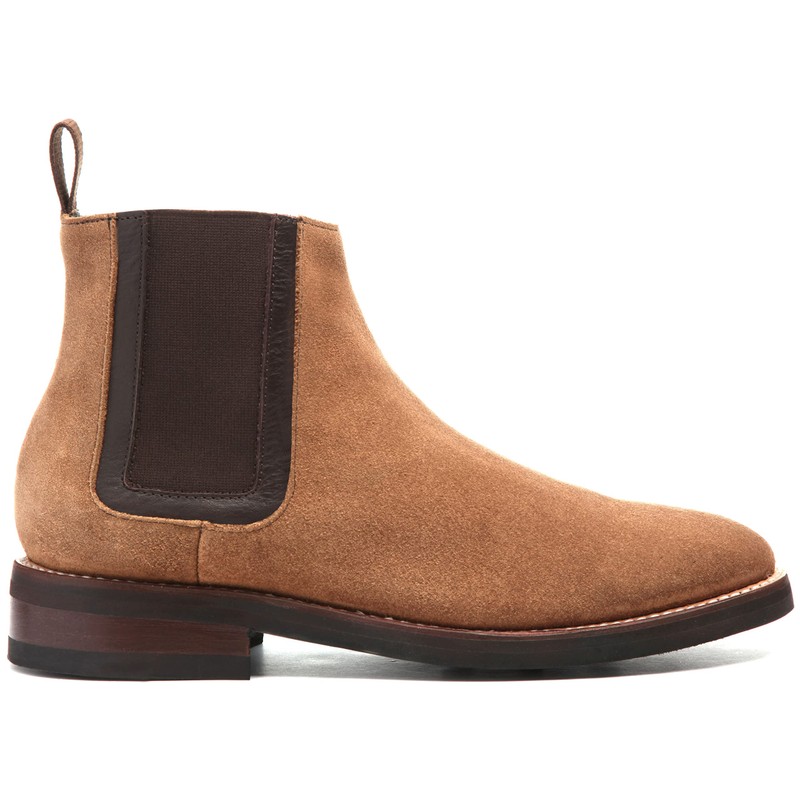 Thursday Boot Company Men's Duke Chelsea Leather Boot, Honey Suede,