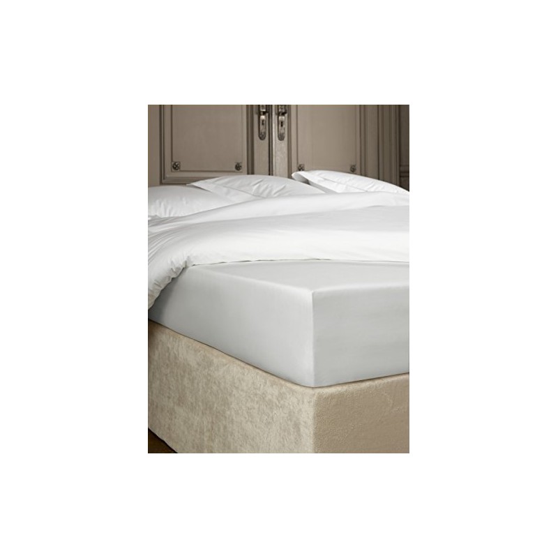 De Witte Lietaer Bumblebee Luxury Percale Cotton Fitted Sheet, Cotton,