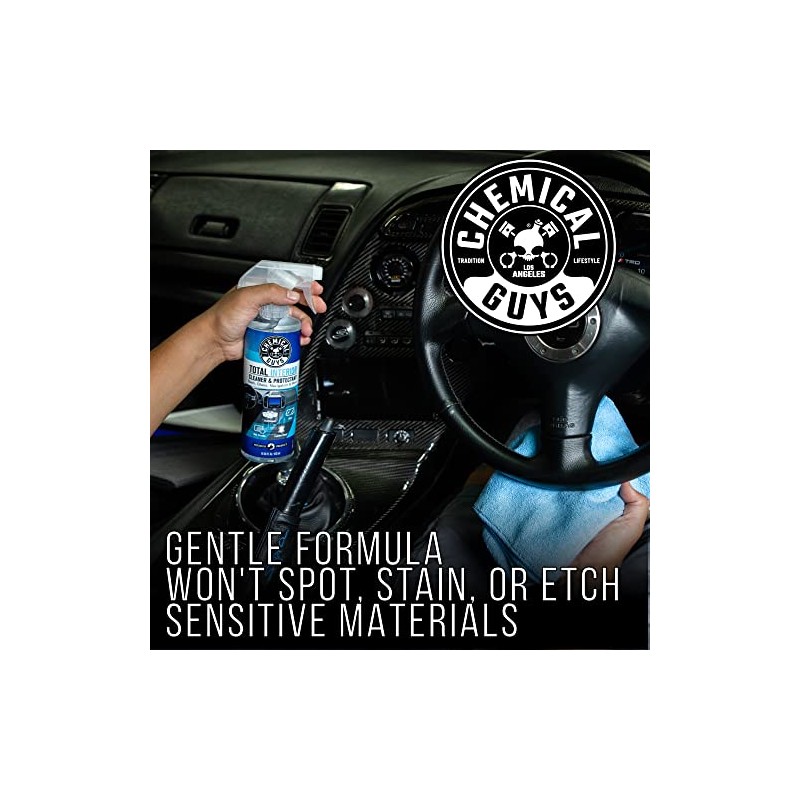 Chemical Guys Limpiador y Protector Total de Interiores, 473 ml