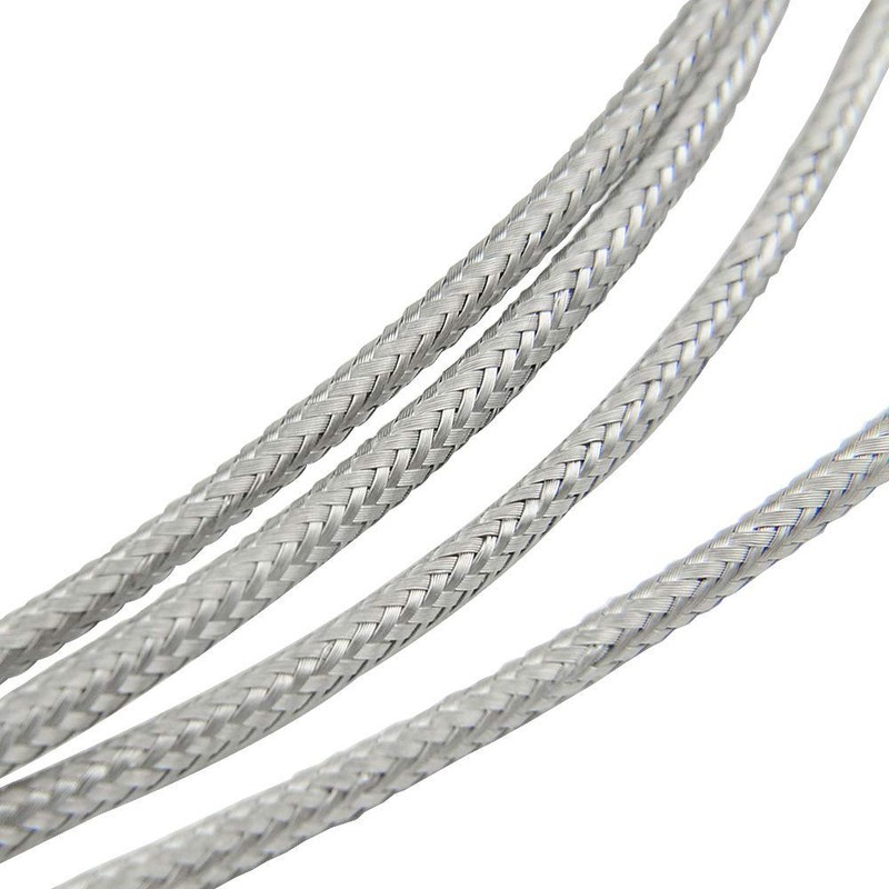 BGTXINGI 2pcs PT100 2-Wire Thermocouple Stainless Steel Temperature Sensor Probe