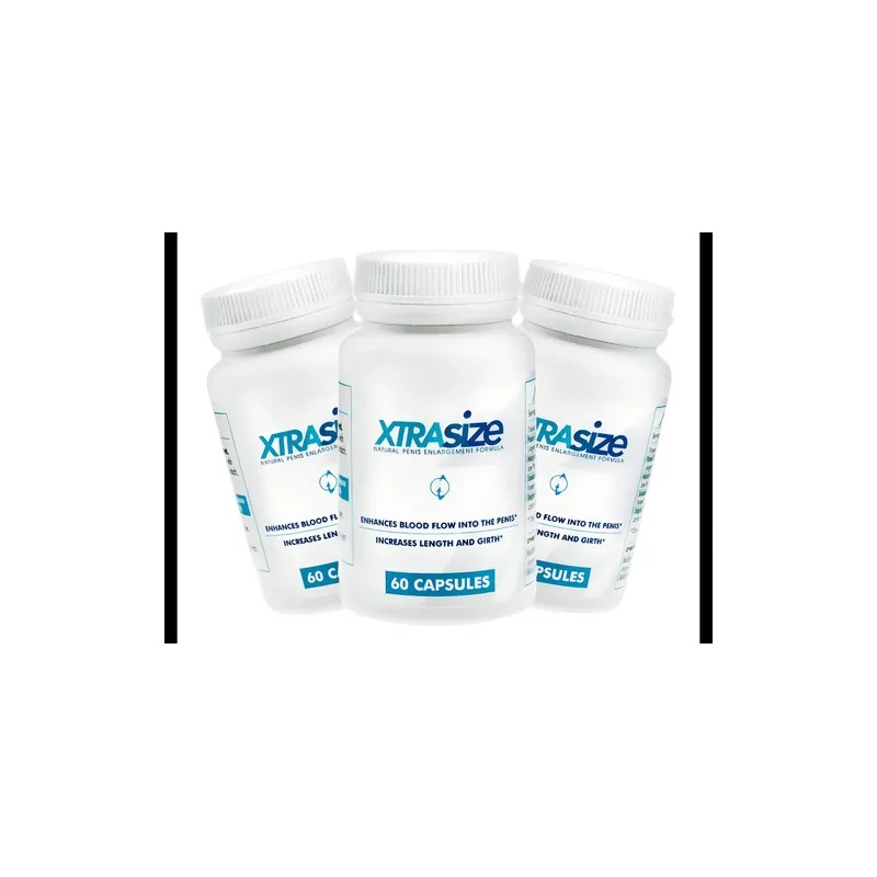 3 Pack Xtrasize Suplemento Alimenticio 60 Caps 3 Pack Sabor