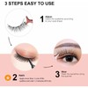8 Pairs Magnetism Lashes Eyeliner Set Realistic Strong Hold Reusable