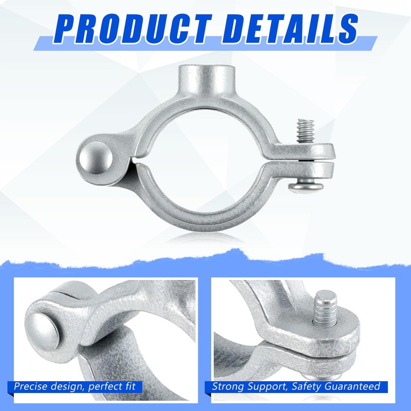 Otoolling 20 Pack 3/4" Split Ring Pipe Hanger for 3/8"