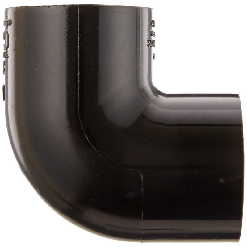 Spears 406-B Series PVC Pipe Fitting, 90 Degree Elbow, Schedule