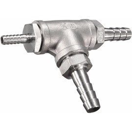 Home Brewing Stainless Steel Diffusion Stone Inline oxygenation Aeration Aerator Kit Oxygenation Diffuser for Wort Chiller Kettle Pump Beer Brewing