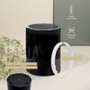 Bremermann bathroom series Savona cosmetic bin with a swing lid,