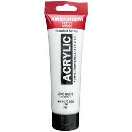 Amsterdam Acrylic Colour 120ml tube ZINC WHITE