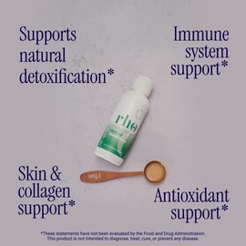 Rho Nutrition Liposomal Glutathione - Ultra High Absorption Liquid Glutathione Supplement - Supports Natural Detoxification, Immune System, Skin Health, Mental Clarity & Overall Well-Being