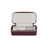 Stackers Burgundy Medium Travel Jewellery box