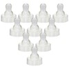 Sterifeed Baby Teat, Orthodontic, Disposable, Pack of 10