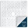 SlipX Solutions 27" Oversize Square Shower Mat, Non-Slip Mat for