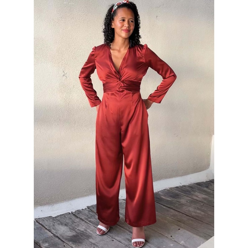 Know Me Misses' and Women's Jumpsuit Sewing Pattern Kit by