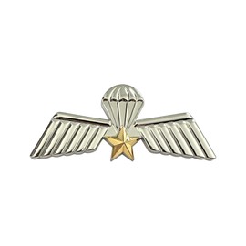 Netherlands Parachutist Foreign Jump Wings, Brite
