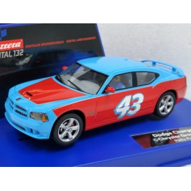 Carrera Digital 132 30527 Dodge Charger SRT8 Petty Racing Promo, #43 1/32 Slot C
