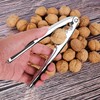 ChromLives Nutcracker Walnuts Nutcracker Metal Walnut Cracker with Non-Slip Handle,