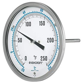 Dial Thermometer, 5 in Dial, Every-Angle