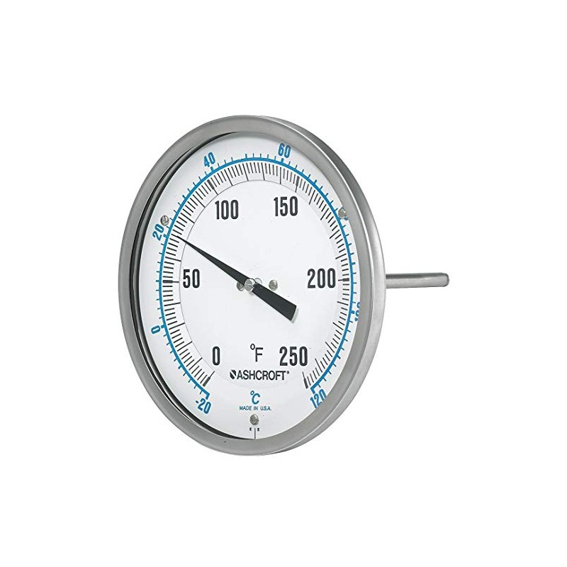 Dial Thermometer, 5 in Dial, Every-Angle