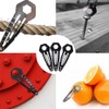 West Coast Paracord 3 Pack Multi Tool Tactical Hair Clip