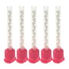 50PCs Dental Grade Dental 5mm Pink Impression Mixing Tips by