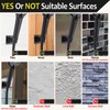 Shower Head Holder All Meta lHandheld Shower Wand Bracket Adhesive