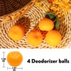 4 Pack Baking Soda Deodorizers, Shoe Deodorizer Balls, Air Freshener