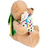 BRUBAKER Teddy Plush Bear with School Bag and School Cone
