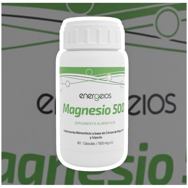 Citrato de Magnesio 500mg Pack 3 Botes con 60 Caps