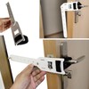 Door Prop Open for Cat Door Latch Child Proof Door