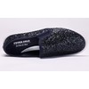 FEVERSOLE Mocasines planos informales para mujer, Escarcha azul marino, 8