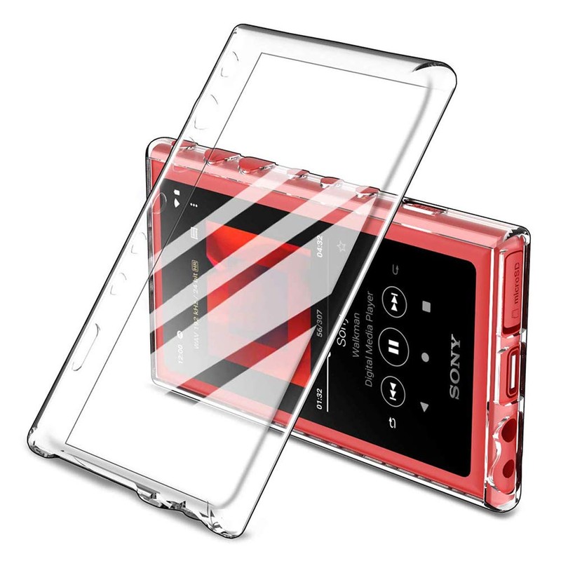 Sony Walkman NW-A100 Series Case [ELMK] Crystal Clear Transparent TPU