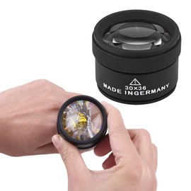 Brrnoo 30x Magnifying Glass, Professional Jewelry Magnifier for Coins, Lenses, Eyepieces, Jewelers, Inspection Tool