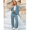 Glamaker Womens 2 Piece Sweat Suits Casual Comfy Long Sleeve