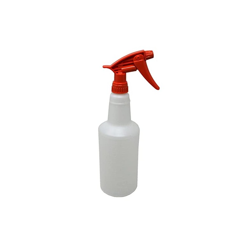 Medixplus Round Spray Bottle 32oz with Sprayer - Pack of