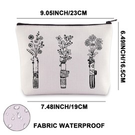JNIAP Floral Light Sword Makeup Bag E0748 Gifts This Is The Way Galaxy Gifts Science Movie Inspired Zipper Bag, Floral Sword mb, Fit