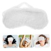 FOMIYES Soft Plush Rabbit Fur Eye Mask for Women Cute