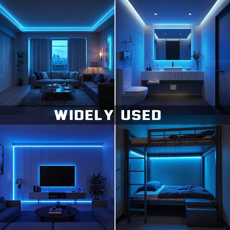 CHUSYYRAY 16ft 300 LED Marine Light Strip IP65 Waterproof for