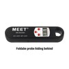 MEET MS-82A300-B150 2pcs Instant Read Digital Multifunction Thermometer for Cooking,