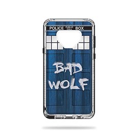 MightySkins Skin Compatible with LifeProof Next Galaxy Note 9 - Time Lord Box | Protective, Durable, and Unique Vinyl Decal wrap Cover | Easy to Apply, Remove, and Change Styles | Made in The USA