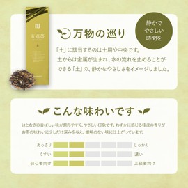 Nu Nihondo Gojun Tea Soil (5g×15 bags) Tea Bags - Butterbur Tea Base - Health Tea - Medicinal Diet Tea - Herbal Tea - Made in Japan - No Coloring - No Fragrance - Gift