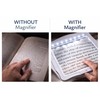 Rechargeable Lighted Magnifying Glass with Stand – Hands Free 5X