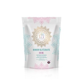 7C Boron | 60 High Strength Boron Supplement - 200mg Boron Glycinate per Serving | Boron Supplements | Non-GMO, Gluten & Allergen Free | Manufactured in The UK