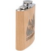 Spruchreif Hip Flask Stainless Steel with Engraving Elixir of Life
