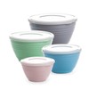 BINO | Mixing Bowl Set with Lids | Versatile Plastic