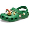 Crocs Lucky Charms Classic Clog, Kelly Green, 1 US Unisex