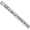 2PCS Chrome Compatible with Car V8 Kompressor Letters Side Adhesive