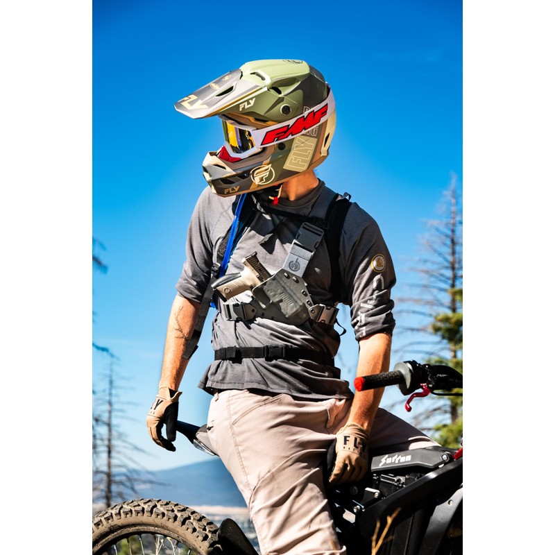 The Original Kenai Chest Holster for a Walther - Black