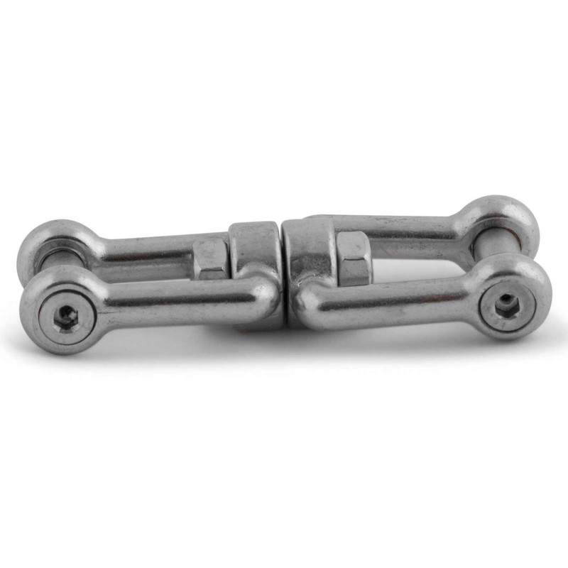 wellenshop Swivel Shackle M10 Stainless Steel with Hexagon Socket Shackle