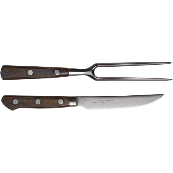 [Japanese Knife] 大人Adult iron plate》 Steak knife meat fork